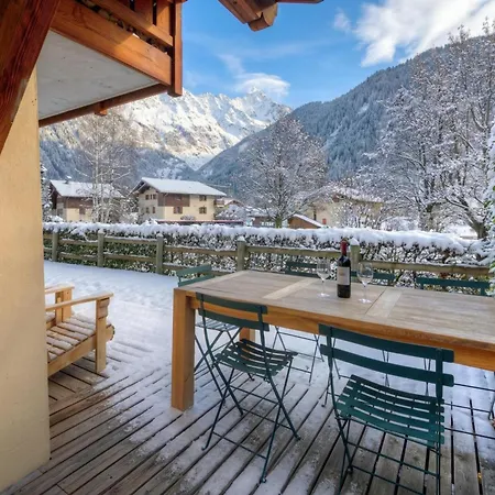 D'henri 63 Mont Blanc Views 300m To Lift - Happy Apartment Chamonix